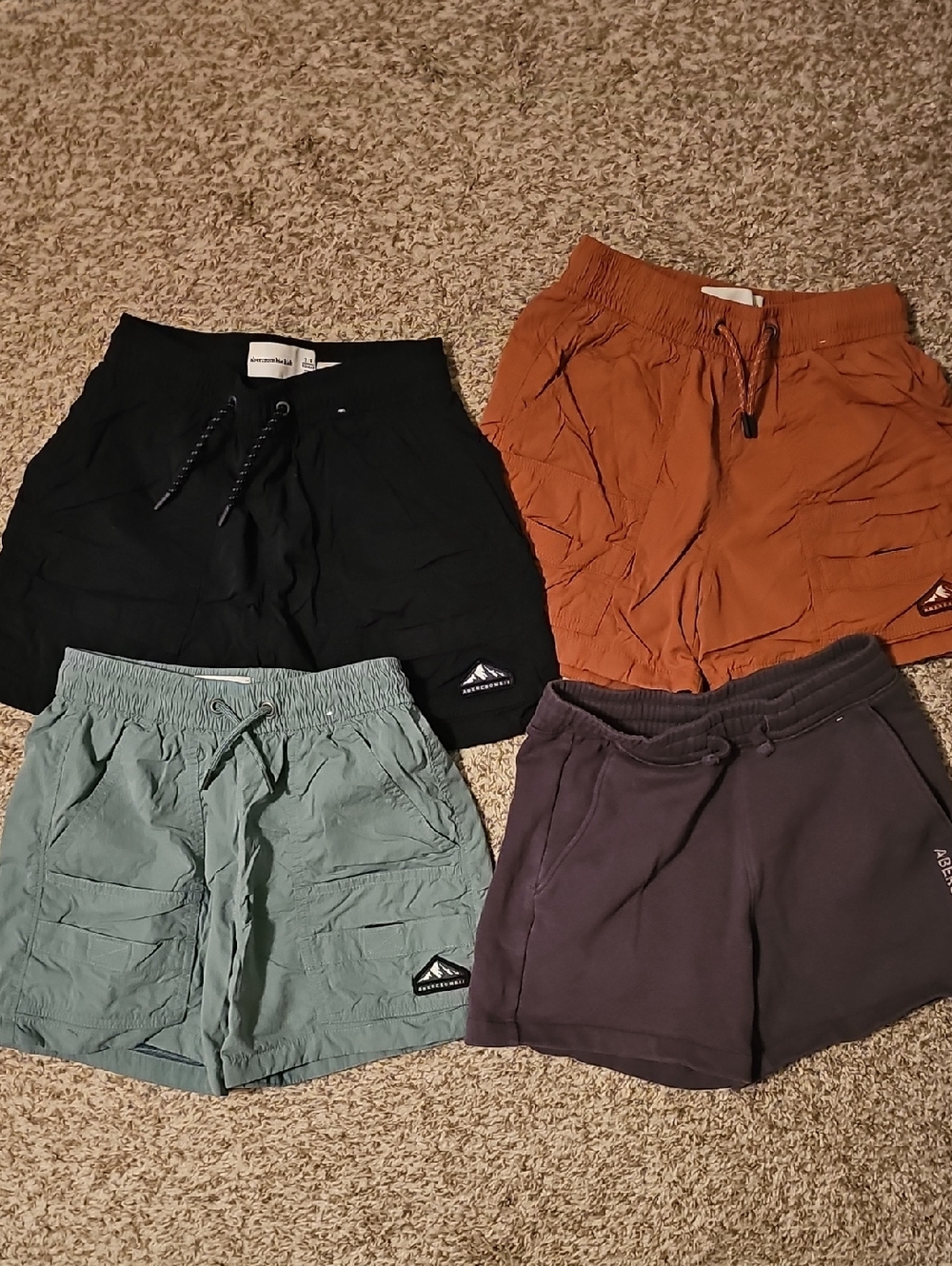 abercrombie kids Set Of 4 Shorts